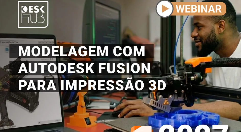 Modelagem com Autodesk Fusion para Impressão 3D